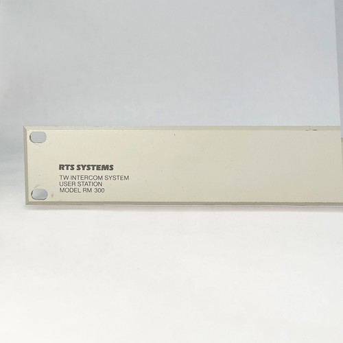 RTS RM-300 Rackmount 2-Channel Intercom User Station - Picture 3 of 7