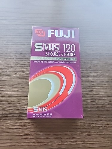 Fujifilm Premium S-VHS ST-120 Video Tapes Box of 10 - SEALED NEW In BOX. 10COUNT - Picture 2 of 7