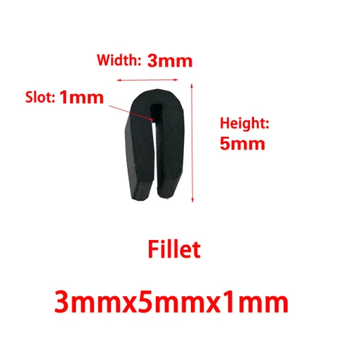 Kantenschutz Gummi Fassungsprofil Gummidichtung U\Profil Steckplatz 1mm Bis 20mm - Bild 7 von 8