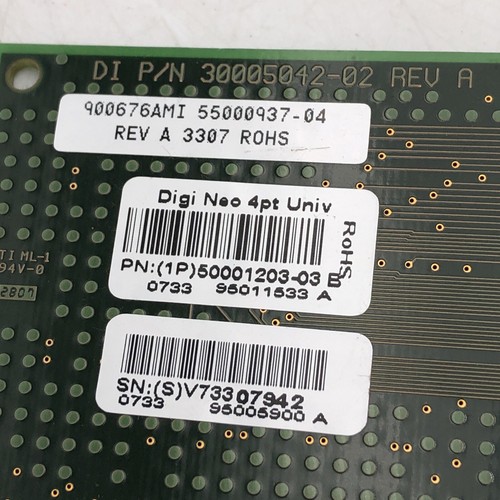 CARTE PCI DIGI NEO 4PT UNIV 30005042-02 55000937-04 LIRE - Photo 8/9