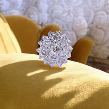 Pave 0,18 Cts Ronde Brillant Taille Naturel Diamant Clou de Nez 18K Or jaune