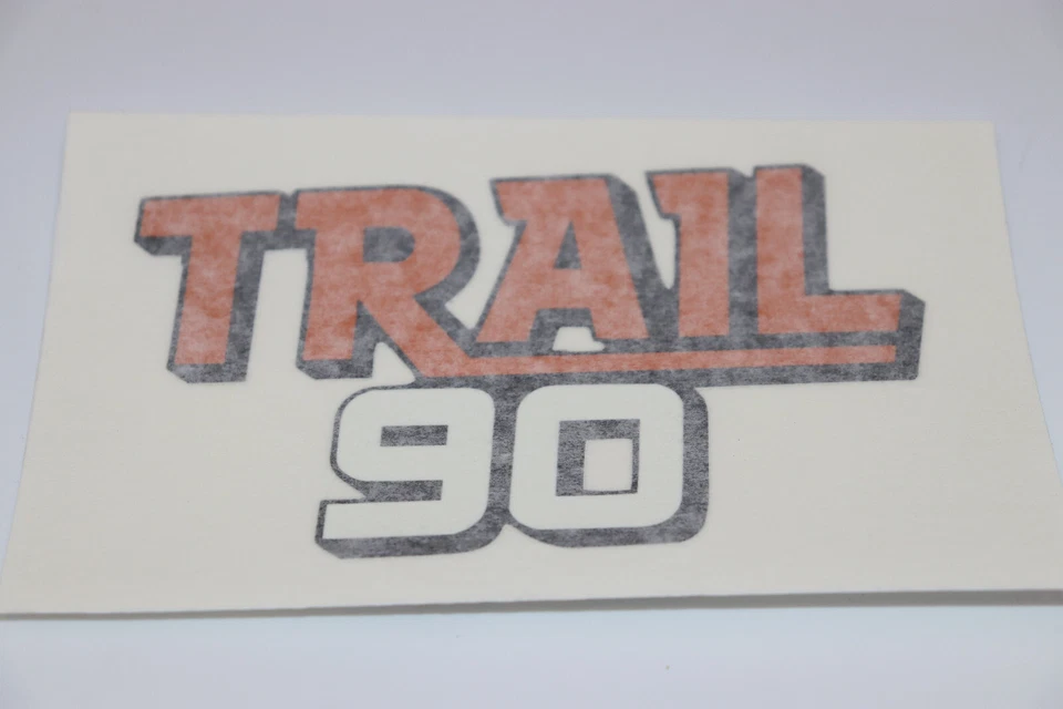 Honda CT90 1978 caja de aire y cubierta de tubo inferior reproducción juego de calcomanías (solo calcomanías) Foto 3 de 4