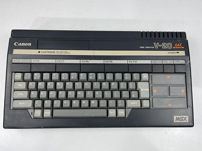 Canon MSX V-20 本体のみ 通電不可 キャノン ジャンク MSX Canon V-20 64K Personal Computer System Console | eBay