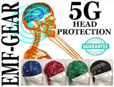 Tin Hat EMF - EMP - 4G & 5G Head Protection Cell Wifi Radiation