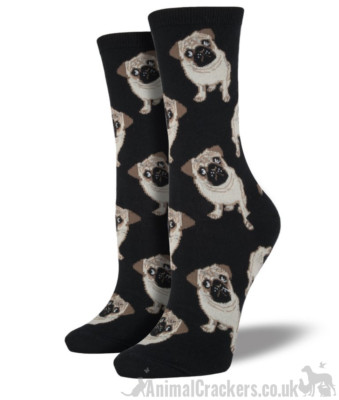 Damen Sockenschmied Qualität Mops Socken Einheitsgröße Mops Hundeliebhaber Geschenk Strumpf Füller