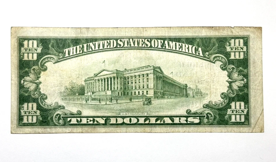 1929 $10 EAGLE BEND, MINNESOTA National Currency - Hard Find Note! Free Ship! - Image 3 of 3