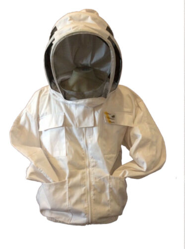 Beekeeper Jacket with Veil, Beekeeping Jacket, Bee keeper Jacket, Bee Jacket
