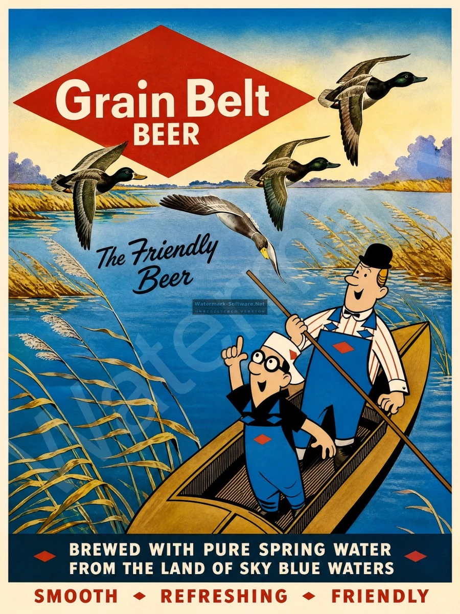 grain belt beer sign products for sale | eBay