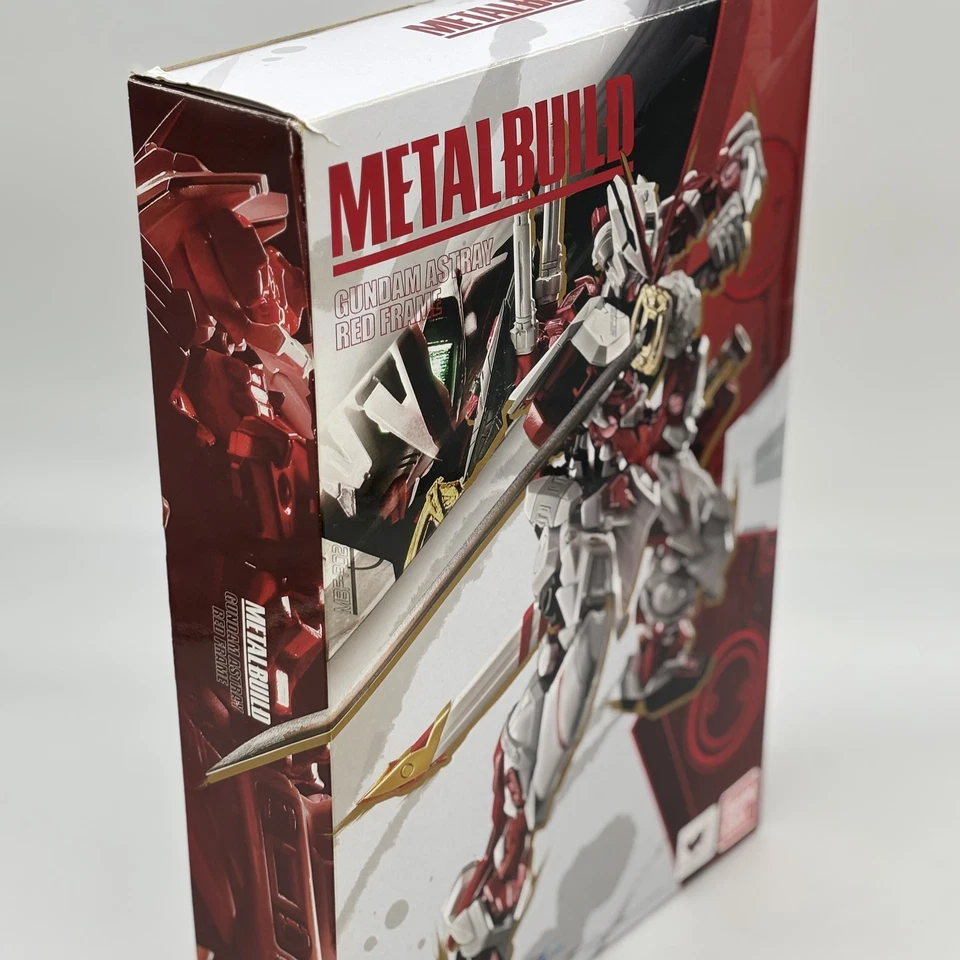 BANDAI METAL BUILD Mobile Suit Gundam SEED ASTRAY Red Frame 180mm Action Figure - Image 2 of 4