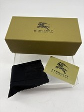 Burberry Eyeglass Sunglasses EMPTY box with Card And Cleaning Cloth