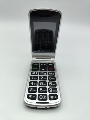 SweetLink F1 Seniorenhandy ohne Vertrag, Klapphandy Senioren Handy Schwarz