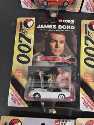 CORGI 007 JAMES BOND LOT 9 diecast GOLDENEYE GOLDFINGER