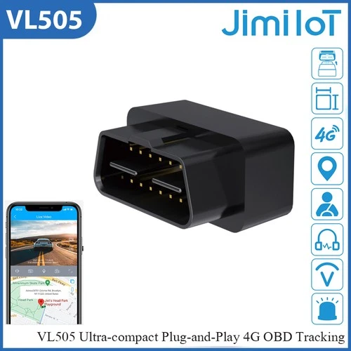 Jimi VL505 4G GPS Tracker Tracking Locator Device Real-Time for Car Vehicle