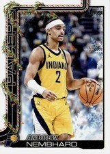2025-26 Topps Holiday #H42 Andrew Nembhard FAST SHIPPING
