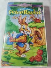 The New Adventures of Peter Rabbit Enchanted Tales VHS 1995 Clamshell