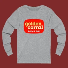 Golden Corral Restaurant Grey Size S-2XL