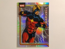 2026 Topps Chrome Marvel Comics #135 Mar-Vell - Storm's Lightning Refractor