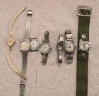 ⌚️Vintage Lot Of 7 Womens Watches Lucerne, Timex, Sentry. 🔧🪛 Please Read  📚