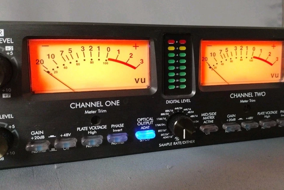 ART Digital MPA-II 2-Channel Tube Microphone Preamp 12AX7 Tubes A/D Conversion - Image 2 of 4
