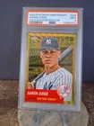 2022 Topps Chrome Anniversary - Aaron Judge #200 Gold Wave Refractor /50 Psa9