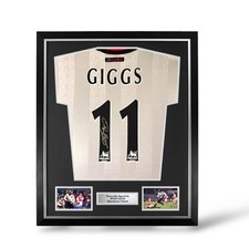 Ryan Giggs Signed Manchester United 1999 Away Shirt- Deluxe Framed