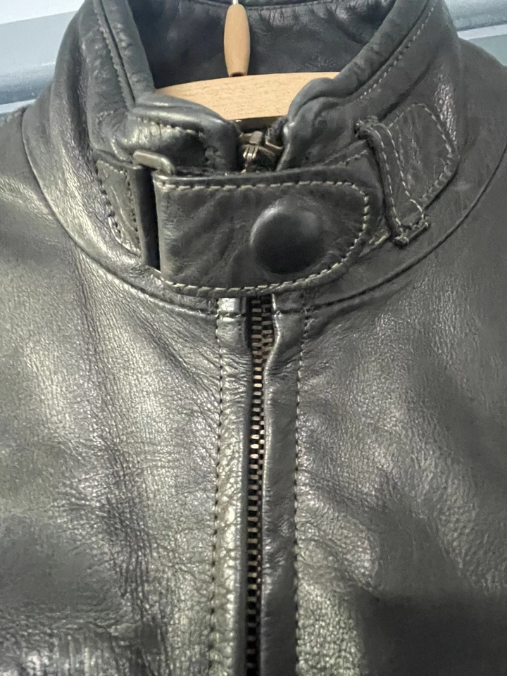 Matchless leather jacket mens Bond Cafe Racer biker Motorcycle £1195 belstaff - Image 4 of 4