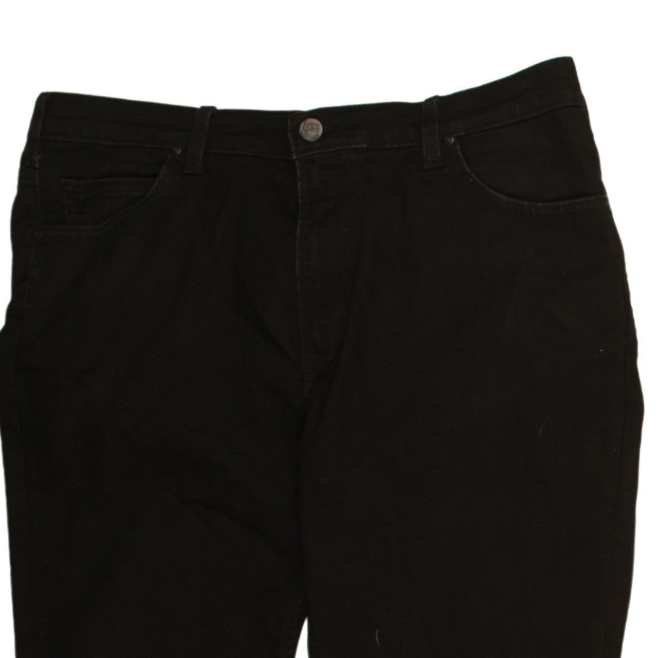 Lee Black Trousers Mens image 3