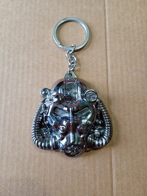 The Art Of Fallout 4 Power Armor Keychain Keyring Metal Charm