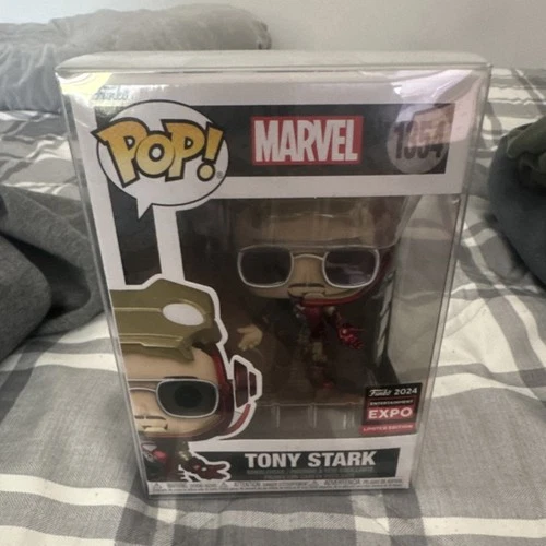 Funko Pop! Vinyl Marvel Tony Stark #1354 2024 Entertainment Expo Limited Edition