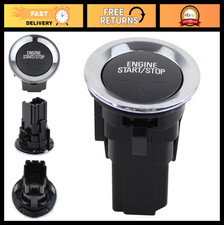Push to Start Stop Ignition Switch - Black Ca...