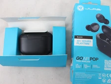 JLab Go POP+ True Wireless Bluetooth Earbuds In-Ear Headphones Open Box ZZ