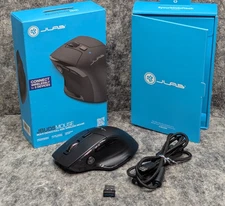 JLab JBuds Wireless Mouse For PC, Laptop, Computer, Mice, 2.4G, Bluetooth, Black