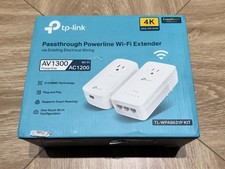 TP-Link Powerline WiFi Extender TL-WPA8631P KIT- Includes AV1300 Powerline Netwo