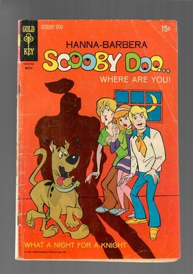 Scooby Doo Where Are You #1 Gold Key 1970 First Appearance Of Scooby Doo VG- 3.5