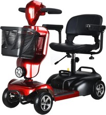 iCAN X-02 2025 Model Portable Mobility Scooter, 120 Kg Capacity, 12.5 Mile Long