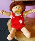 Vintage 1984 Cabbage Patch Kids Binky Boy With His Birth Certificate
