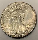 1942 WALKING LIBERTY HALF DOLLAR BU+MS LUSTER