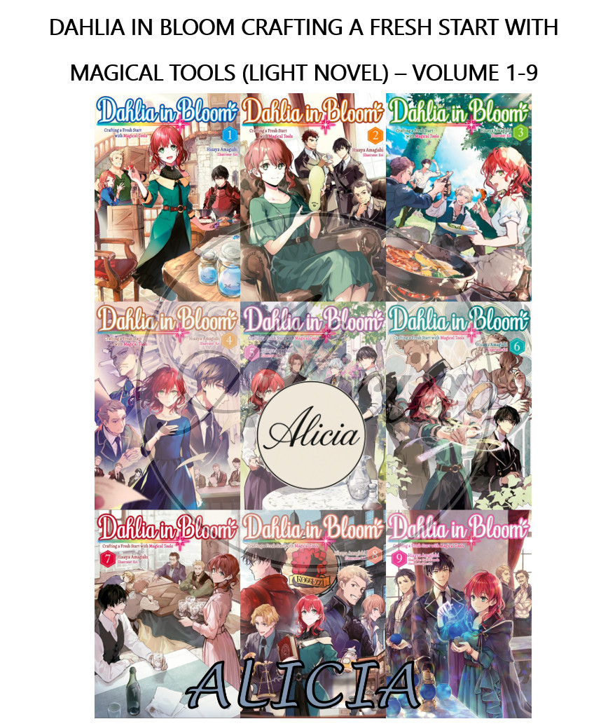 Dahlia in Bloom: Crafting a Fresh Start with Magical Tools novela inglesa Vol.1-9