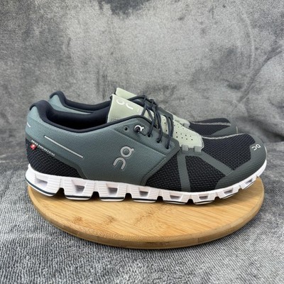 On Cloud Shoes Mens Size 13 Gray Low Top Sneakers A Bathing Ape Cloud Sta