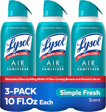 Air Sanitizer with Bacterial Odor Eliminator for Home  Office, Air Freshener Al