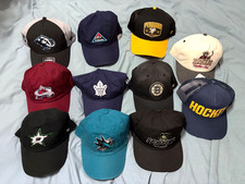 11x HOCKEY HAT CAP LOT SPORTS NHL PENGUINS BRUINS GILMORE NEW ERA '47 BRAND