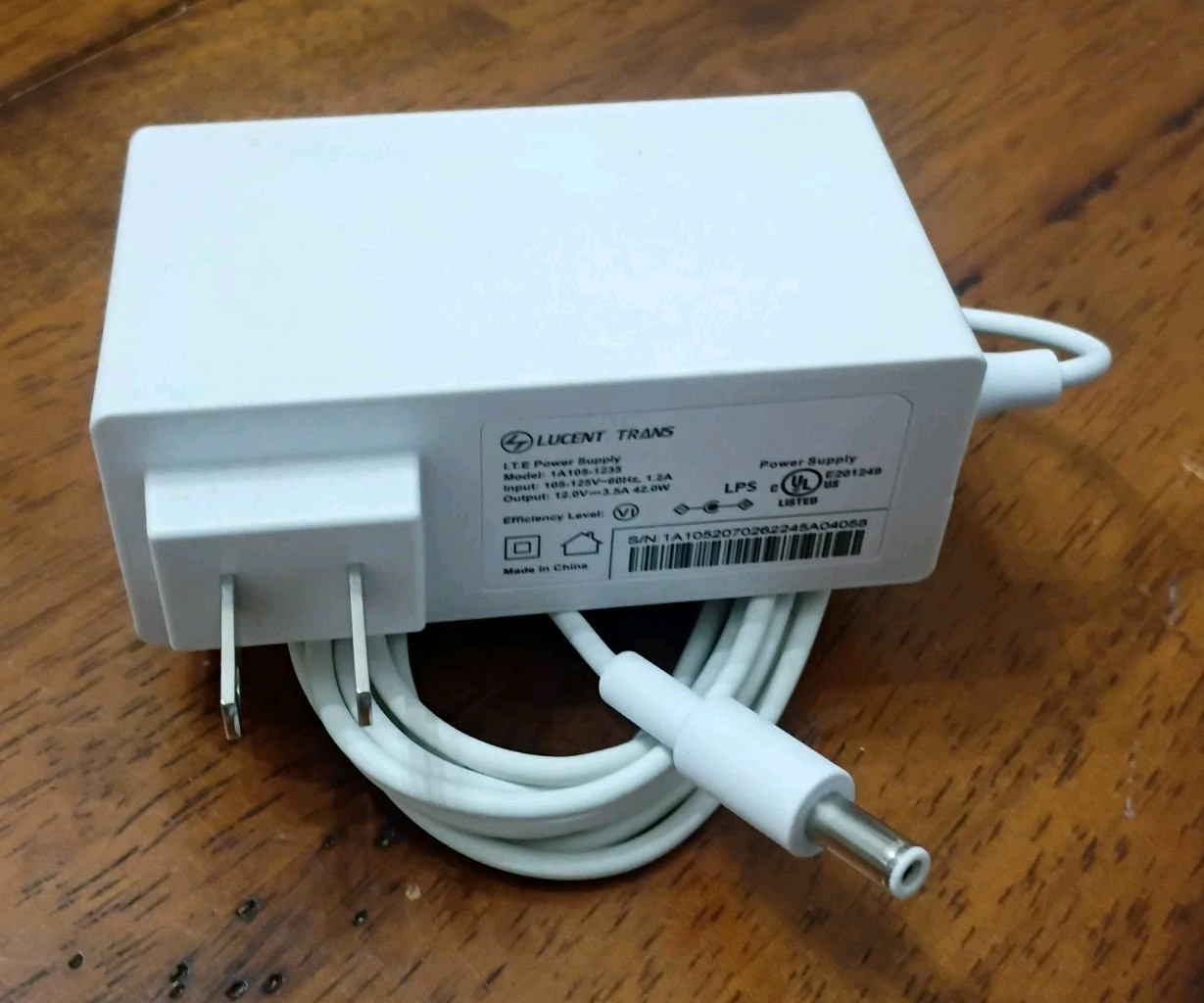 Verizon 5G Home Internet Gateway Power Cord ARC-XCI55AX 1A105-1235 12V/3.5A 42W