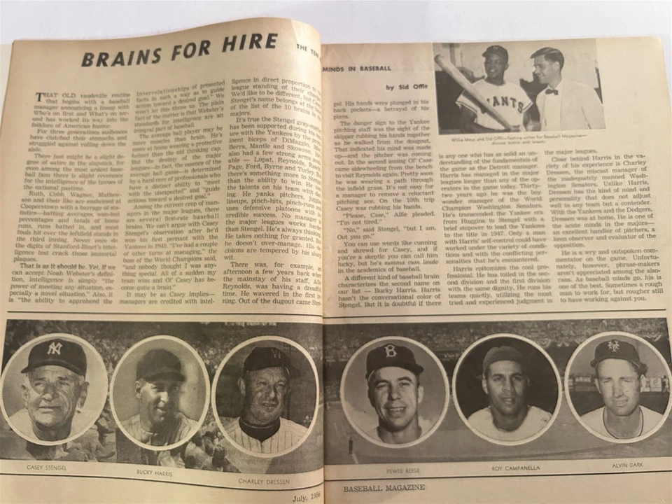 Béisbol 1956 New York Yankees Mickey Mantle All Star Game edición Jackie Robinson Foto 3 de 4