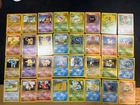 1999 Base Set WOTC Bundle Set 42 Vintage Pokemon Cards No Duplicates!! NM