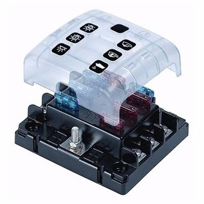 Marinco ATC Fuse Holder Max  Voltage 32V DC Max Current/Block 100A 6 Way