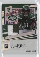 2020 Panini Donruss Optic Rookie Patch 2/25 Denzel Mims #RPA-DM Patch Auto 0h6w