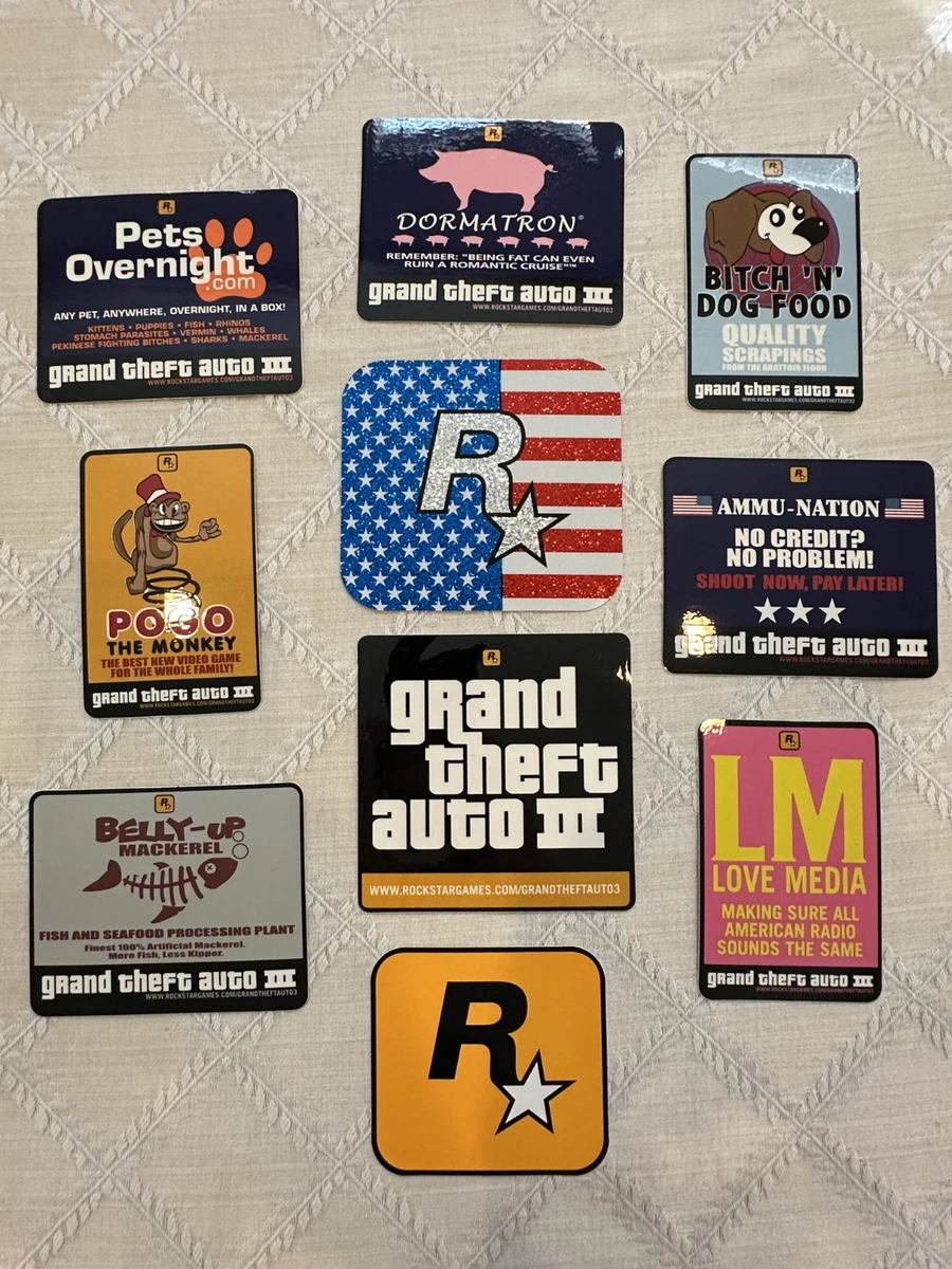 Grand Theft Auto Rockstar Video Game Merchandise for sale - eBay