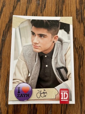 2013 Panini One Direction Zayn Malik Trading Card #17 Collectible Card