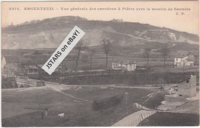 c. 1922 ARGENTEUIL, FRANCE, VUE GENERALE POSTCARD | eBay