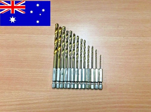 HSS Titanium Drill Bits Hex Shank Set 